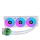 LIAN LI Galahad II 360 Trinity ARGB White 3x120mm - 1182000 - zdjęcie 2